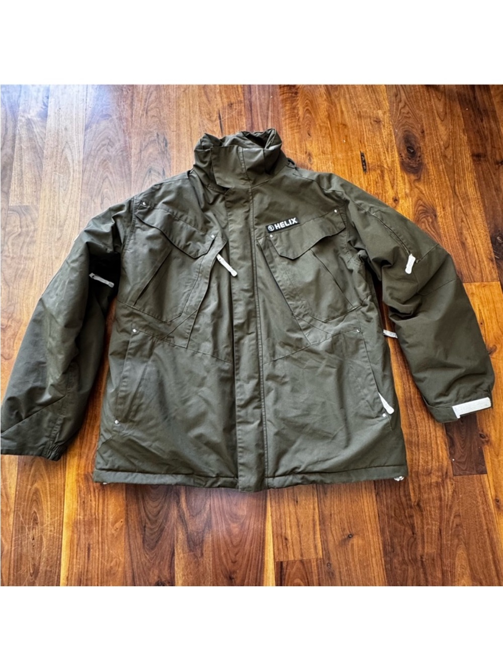 Helix Snowboardwear Jacket Snowboard Ski Olive Green